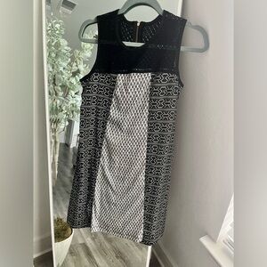Xhilaration Crochet Top Shift Dress